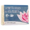 Fior di Loto Saponetta biologica alla rosa mosqueta - Detergente per tutti i tipi di pelle, 100 g