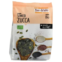 Fior di Loto Semi di zucca bio - Un alimento biologico nutriente e senza glutine, 200 g