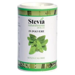 Fior di Loto Stevia Naturalmente Dolce - Edulcorante in polvere senza calorie, 15 g