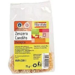 Fior Di Loto Zenzero Candito Bio, 75g