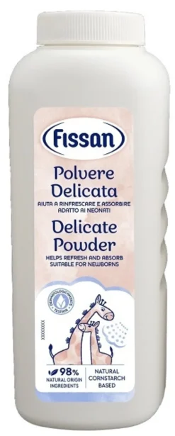 Fissan Polvere Delicata e lenitiva per proteggere la pelle dalle irritazioni, 200 g