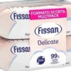 Fissan Salviettine Delicate lenitive per il cambio pannolino, 140 salviette