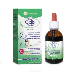 Fitobios Colis Bimbi Gocce - Integratore alimentare per i gas e la motilità intestinale, 30 ml