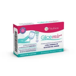 Fitobios Glicemir - Integratore alimentare per l'equilibrio del glucosio, 30 compresse da 590 mg
