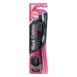 Forhans Black4White Spazzolino Con Setole Nere 1 Pezzo