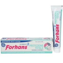 Forhans Dentifricio protezione totale - Dentifricio per la protezione di denti e gengive, 75 ml