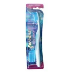 Forhans Soft Touch - Spazzolino manuale a setole morbide per l'igiene orale quotidiana, 1 pezzo
