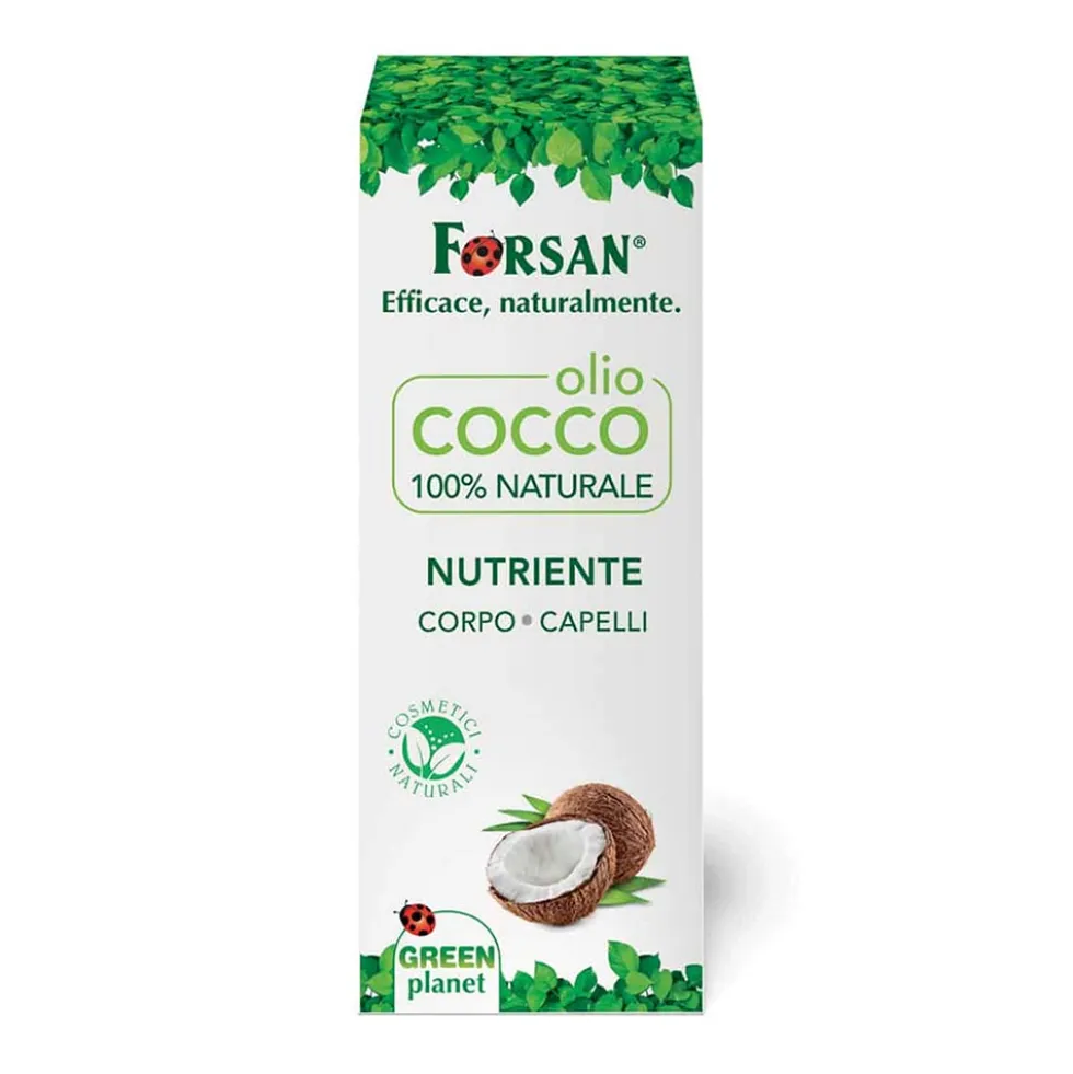 Forsan Olio Cocco Nutriente Corpo e Capelli, 100ml