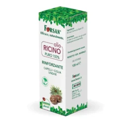 Forsan Olio di Ricino Rinforzante Capelli Ciglia e Unghie, 100ml
