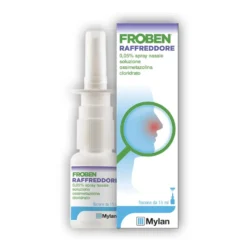 Froben Raffreddore 0,05% Spray Decongestionante Nasale, 15ml