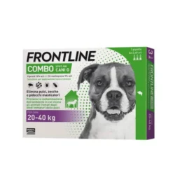 Frontline Combo Spot-On Cani Insetticida Acaricida, 3 Pipette