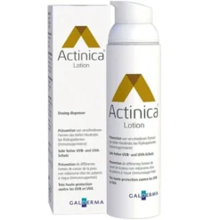 Galderma Actinica Lozione Dispositivo Prevenzione Dall'Esposizione agli UV, 80ml