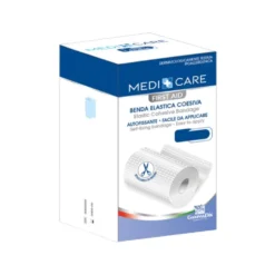 Gammadis Farmaceutici Medicare - Benda Elastica Coesiva 8cm x 4m, 1 pezzo