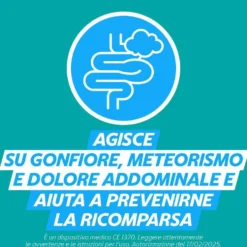 Gaviscon Intestino Gonfiore e Meteorismo - Dispositivo medico per i disturbi intestinali, 30 capsule