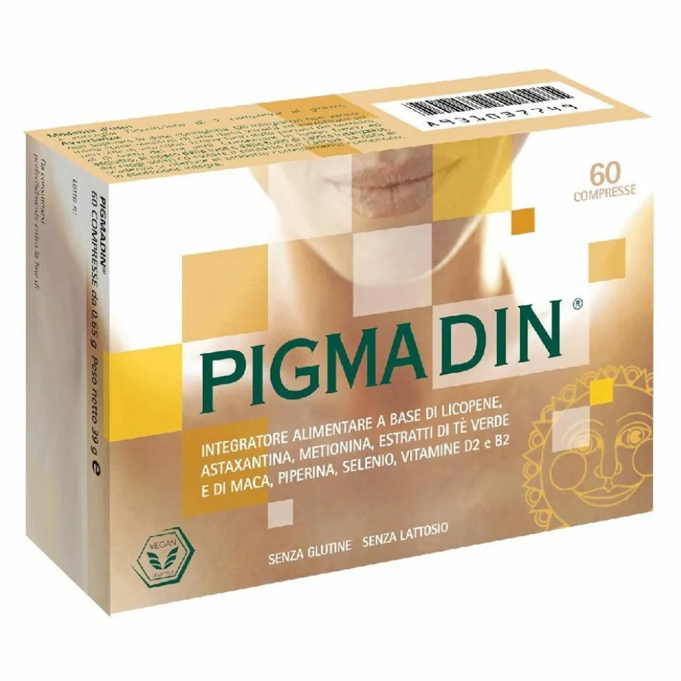 GD Pigmadin Integraore Alimentare Antiossidante, 60 Compresse