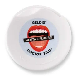 Geldis Doctor Filo Interdentale espandibile alla Menta con Fluoro, 30metri