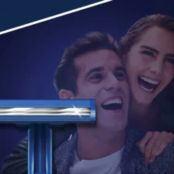 Gillette Blue II Rasoi da Uomo Usa e Getta a 2 Lame con Testina Fissa, 5 Pezzi