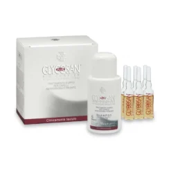 Glycosan Plus Bio-Complex - Trattamento d'urto contro forfora e prurito, shampoo 150 ml e 6 fiale
