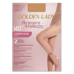 Golden Lady Benessere & Bellezza Playa taglia 4-L - Collant 140 denari per la circolazione, 1 paio