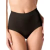 Golden Lady Shapewear - Slip contenitivo a vita alta nero taglia M-L per la silhouette, 1 slip