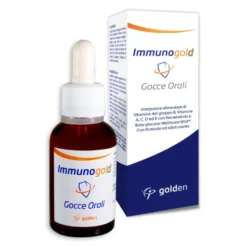 Golden Pharma Immunogold - Gocce Orali Integratore Alimentare, 30ml