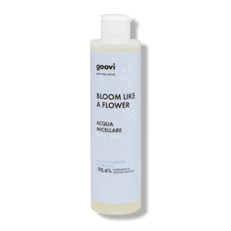 Goovi Bloom Like a Flower Acqua Micellare Idrata + Strucca, 200ml