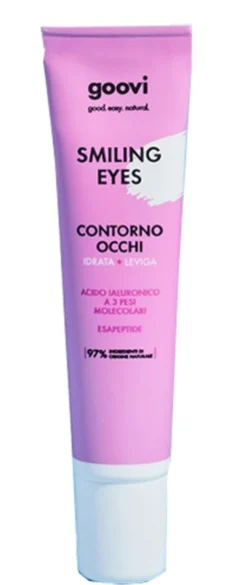 Goovi Smiling Eyes Contorno Occhi Idrata + Leviga, 15ml
