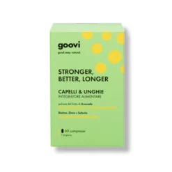 Goovi Stronger Better Longer Integratore Capelli e Unghie, 60 Compresse