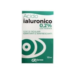 GR Farma Gocce Oculari Idratanti e Rinfrescanti, 10ml