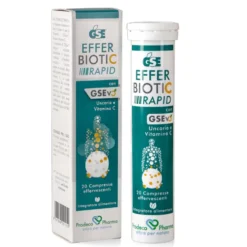 GSE Biotic - Efferbiotic Rapid Integratore, 20 Compresse Effervescenti