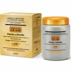 Guam Fanghi d'Alga F.I.R. Pancia e Girovita - Trattamento contro la cellulite e le adiposità, 1 kg