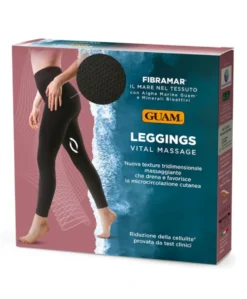 Guam Fibramar Leggings Vital Massage Massaggiante Drenante Taglia L/XL, 1 Pezzo
