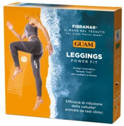 Guam Leggings Fibramar Power Fit Colore Grigio Taglia XS/S 38-40, 1 Pezzo
