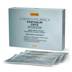 Guam Liquido Ricarica PantaSlim Cryo Snellente Rassodante, 3 Buste