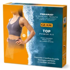 Guam Top Fibramar Power Fit Colore Grigio Taglia S/M 42-44, 1 Pezzo