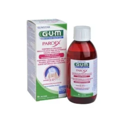 Gum Paroex 0,12% - Collutorio antisettico per il trattamento di placca e gengivite, 300 ml