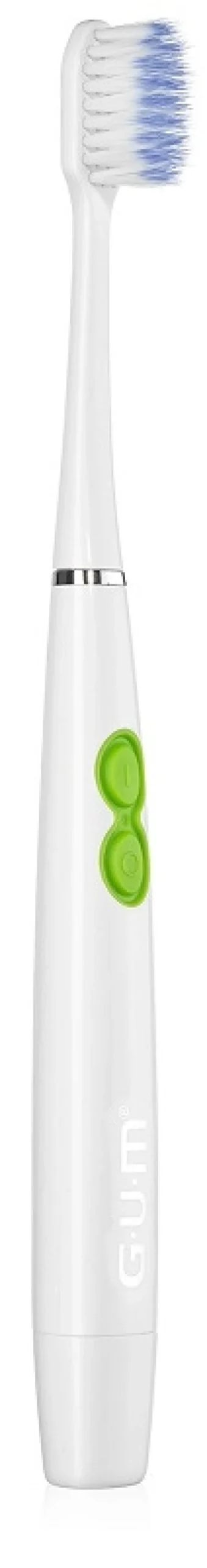 Gum Sonic Daily Spazzolino a Batteria Bianco, 1 pezzo