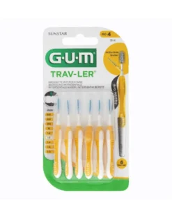 Gum Trav-Ler - 1514 Scovolino interdentale da 1.3 mm, 6 scovolini