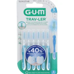 GUM Trav-Ler - 1614 Scovolino interdentale da 1,6 mm, 6 scovolini