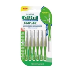 GUM Trav-Ler - 1414 Scovolino interdentale da 1.1 mm, 6 scovolini