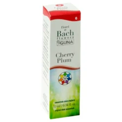 Guna Cherry Plum - Essenza di fiori di Bach per l'istintività e la padronanza, 10 ml