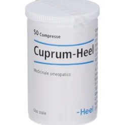 Guna Cuprum Heel - Medicinale omeopatico con azione antispastica e antidolorifica, 50 compresse
