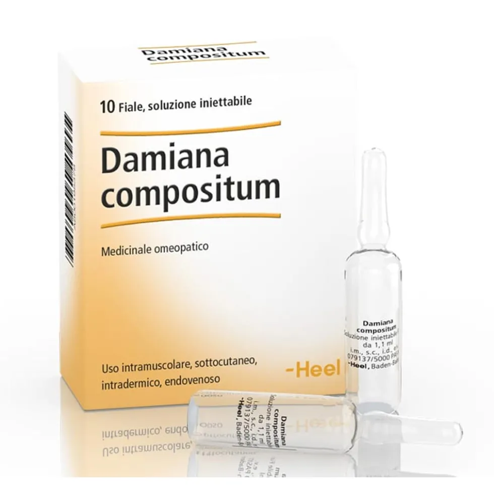 Guna Damiana Compositum Medicinale Omeopatico, 10 fiale