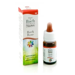 Guna Fiori di Bach Rock Rose 26 - Gocce omeopatiche per la paura estrema e il panico, 10 ml