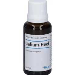 Guna Galium-Heel - Gocce orali omeopatiche per il drenaggio e la depurazione delle tossine, 30 ml