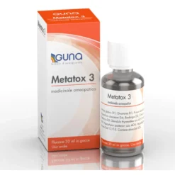 Guna Metatox 3 - Medicinale omeopatico in gocce per le terapie dimagranti, 30 ml