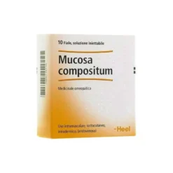 Guna Mucosa Compositum - Medicinale omeopatico per le affezioni delle mucose, 10 fiale da 2,2 ml