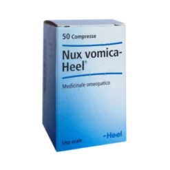 Guna Nux Vomica-Heel - Medicinale omeopatico per l'acidità e i disturbi digestivi, 50 compresse