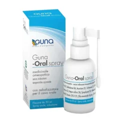 Guna Oral Spray - Spray omeopatico per le infiammazioni del cavo orale, 50 ml