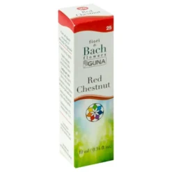Guna Red Chestnut - Essenza di Fiori di Bach in gocce per l'altruismo e l'ottimismo, 10 ml